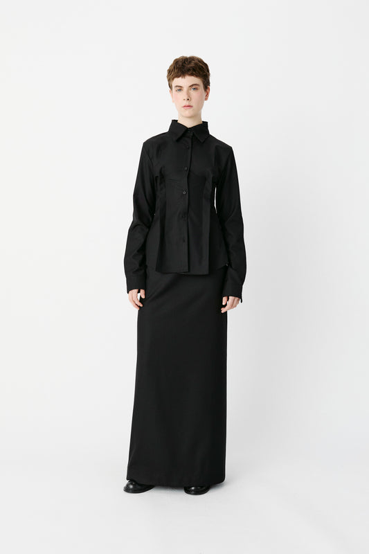 La Guerriere Skirt Black
