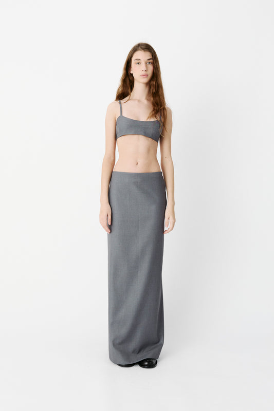 La Guerriere Skirt Gray