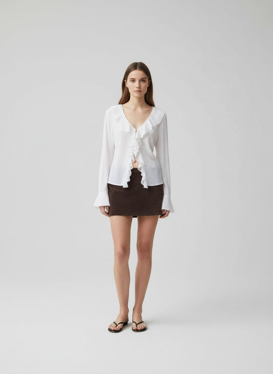 Consuelo Skirt Brown