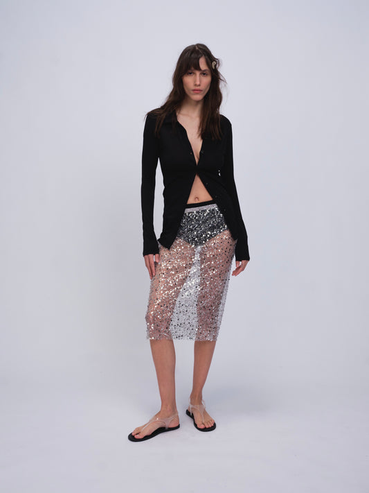 San Francisco Skirt Silver