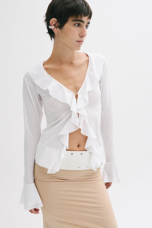 Aime Blouse Off White