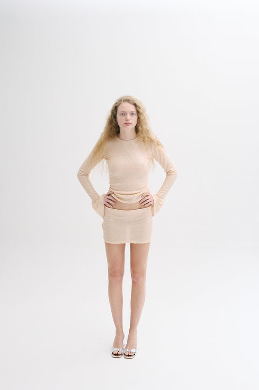 Mumi Skirt Nude